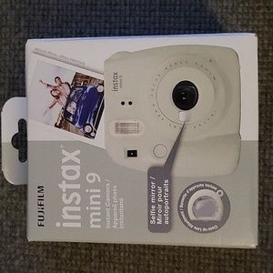 Instax mini 9 with custom fit case and fujifilm!